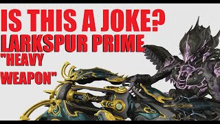 WARFRAME Larkspur Prime BuildReview  Archwing Weapon Discussion  Citrines Last Wish [upl. by Perlie]