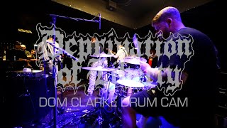 DEPRIVATION OF LIBERTY  4K  DOM CLARKE DRUM CAM  JOSHFEST  FACEBAR READING  021223 [upl. by Harragan636]