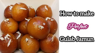 Gulab Jamun Recipe  Milk Powder Gulab Jamun  گلاب جامن گھر پر بنانے کا طریقہ [upl. by Eittap263]