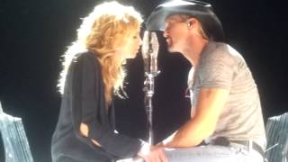 Tim McGraw amp Faith Hill I Need You Live Brisbane [upl. by Alimrahs602]