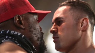 WAR Joseph Parker vs Dereck Chisora 2 WEIGHIN  Eddie Hearn amp DAZN Boxing [upl. by Sobel]