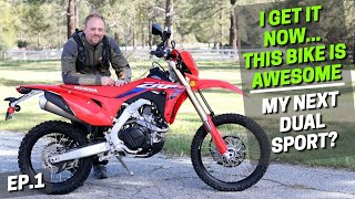 I Finally Ride Hondas CRF450RL Dual Sport and I Love It First Ride EP1 [upl. by Nhor]