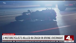 2 motorcyclists killed in Irvine crash [upl. by Emmeline298]