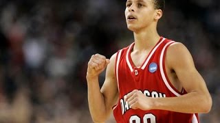 Stephen Curry Full Highlights 2008 NCAA R1 vs Gonzaga  40 Pts 30 in 2nd Half 8 Threes INSANE [upl. by Ahsok]