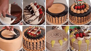 Las 10 decoraciones de pasteles mas satisfactorias  Videos de tortas de chocolate [upl. by Durgy]