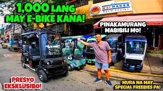 SINCE BODEGA PRICE DITO SALE NA LAHAT NG PRESYO 1000 PESOS LANG PINAKAMURANG EBIKE MABIBILI MO [upl. by Brott]