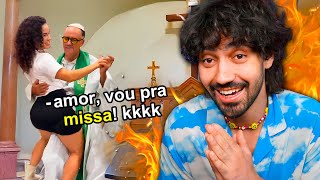 Deus me perdoe por rir de CATÓLICOS kkkkk [upl. by Ranip]