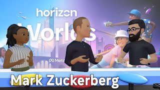 Mark Zuckerberg on Monetization in Horizon Worlds [upl. by Rubma]