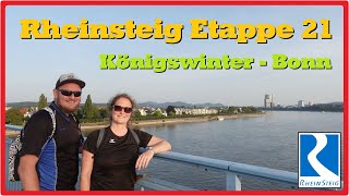 Rheinsteig Etappe 21 Königswinter  Bonn 27K [upl. by Greene]