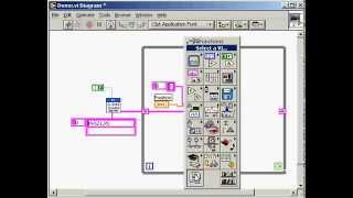 C 843 Servo Motion Controller LabView Programming Demo PI [upl. by Yrrol]