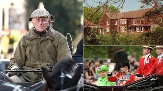 The NEW life of Prince Philip is very different from his royal life  in a cottage at Sandringham [upl. by Anitnatsnok97]