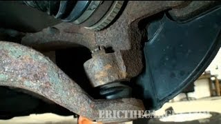 How To Tighten Ball Joints That Just Spin  EricTheCarGuy [upl. by Clarisse]