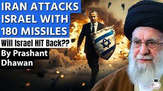 IRAN ATTACKS ISRAEL WITH 180 MISSILES  Will Israel HIT Back Fear of World War 3 [upl. by Gurevich]