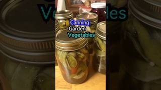 Preserving and Canning Garden Vegetables canning preserving food organic fresh veggies shorts [upl. by Kendy]