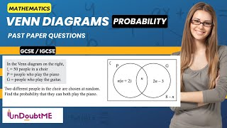 Venn Diagram  Probability  Important IGCSE question  Maths  Undoubtme Educare [upl. by Yllak]