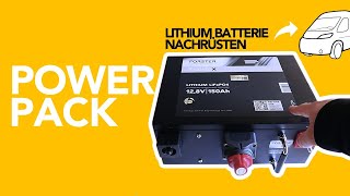 Lithium LiFePo4 Batterie Einbau im Wohnmobil  Schritt für Schritt einfach erklärt 🔋 [upl. by Katleen715]