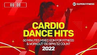 Cardio Dance Hits 2022 130 bpm32 count [upl. by Neerroc]