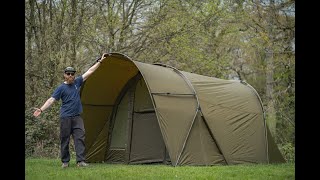 NGT XL Profiler Domed Bivvy with Hood  5000mm Super Sized 2 Man Bivvy [upl. by Stutman]