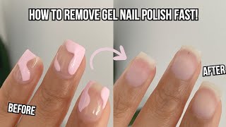 5 WAYS TO REMOVE GEL POLISH AT HOME  FAST amp EASY NO DAMAGE NO DRILL [upl. by Valeria693]