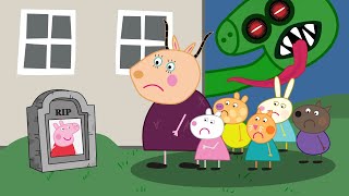 ZOMBIE APOCALYPSE PLEASE WAKE UP PEPPA PIG   PEPPA PIG FUNNY ANIMATION [upl. by Elyn]