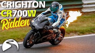 Crighton CR700W  £95k ultimate racing machine review [upl. by Ithnan]