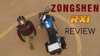 Zongshen RX1  Detailed Review and Ride ft Trail Green [upl. by Wrand]