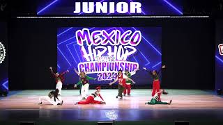 Lil Northsiders  Nuevo León 3er Lugar Categoría Junior  HHIMexico2024 Final Nacional [upl. by Judas]