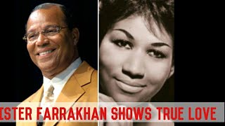 Minister Farrakhan Speaks on Aretha Franklins funeral [upl. by Akimak]