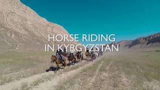 Horse Riding in Kyrgyzstan  Wild Frontiers [upl. by Bria]