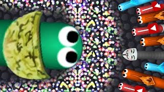 SECRET ARMY SKIN IS DEADLY  Slitherio Skins Update  NEW Army Skin Slither World Record Gameplay [upl. by Carrelli]