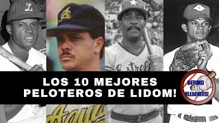 TOP 10  MEJORES JUGADORES DE LA HISTORIA DE LIDOM [upl. by Opaline]