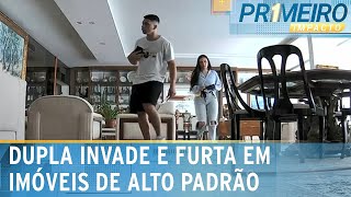 Casal invade apartamentos em bairros de alto padrão no Rio  Primeiro Impacto 170924 [upl. by Still]