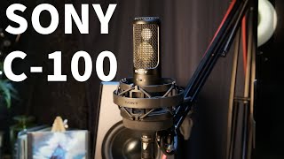 172568円の実力やいかに SONY C100コンデンサーマイクレビュー（比較対象 ゼンハイザー SENNHEISER MK4） [upl. by Tennek]