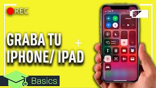 Cómo GRABAR la PANTALLA de tu iPhone GRATIS [upl. by Nylrahs75]