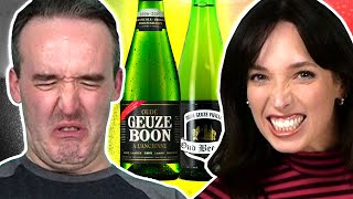 Irish People Try Belgian Lambic Beers [upl. by Latoyia897]