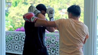 Boxing  Strengthening and Defense in Club amp Hotel Letoonia [upl. by Ahterahs125]