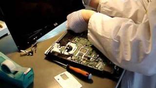 Reparation demontage PC portable HP DV 9000 Partie 36 [upl. by Iaka]