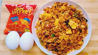 ఎగ్ నూడిల్స్ Everyone love this Fried Yippee Egg Noodles  Fried Egg Masala Noodles [upl. by Nevla]