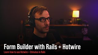 Building a Form Builder with Ruby on Rails Hotwire Stimulus and Tailwind CSS [upl. by Elsi6]