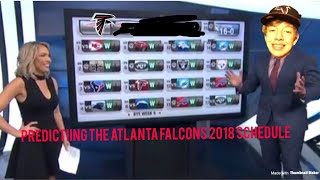 Predicting The Atlanta Falcons Schedule 2018 [upl. by Minton]