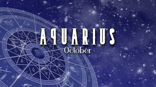 AQUARIUS LOVE OCTOBER ❤️ SOMETHING WEIRD IS GOING ON LISTEN TO THIS Tarot LOVE Reading [upl. by Messere]