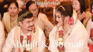 Bornali amp Abhijit  💕Assamese wedding video 2024 💕 [upl. by Anawek]