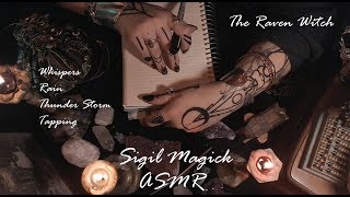 Activate a Sigil  ASMR  Role Play  Raven Witch [upl. by Sicular161]