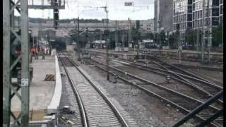 Stuttgart 21 Gleisvorfeldarbeiten  ICE HauptbahnhofAbstellbahnhof [upl. by Ayr385]