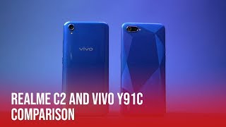 realme C2 vs Vivo Y91C  Comparison [upl. by Ecylahs955]