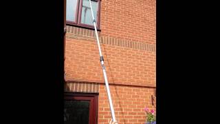 Poling With Wagtail  Window Cleaning Tips [upl. by Ermin529]