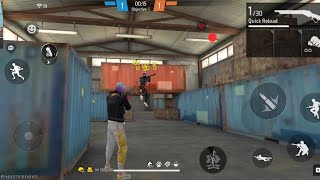 ENEMY JUMP AND I KILL HIM SMOOTHLY  FREE FIRE GAMING [upl. by Bove440]