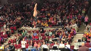 Maddie Karr Denver 2019 Bars vs ISU 9925 [upl. by Aryan714]