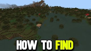 How to Find the Nearest Swamp Biome in Minecraft Tutorial Bedrock amp Java [upl. by Nivlam140]