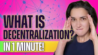 What is Decentralization Cryptocurrency BlockchainTechnology shorts [upl. by Kristian]